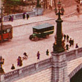 Postcard: Nihonbashi Bridge and surrounding area before the earthquake