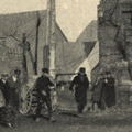The temporary buildings of St. Luke