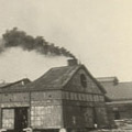 Photograph: Scene of destruction in or near Yokohama
