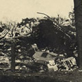 Photograph: Scene of destruction in or near Yokohama