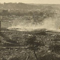 Photograph: Scene of destruction in or near Yokohama