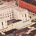 Aerial view: Tokyo Railway Station and its neighbors including the Marunouchi Building