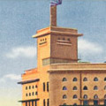 Postcard: The Asahi shinbun office in Tokyo