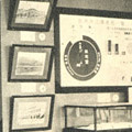 Photograph: Displays concerning the earthquake and reconstruction at the Earthquake Memorial Hall Museum
