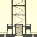 Architectural Drawing: The Earthquake Memorial Hall envisioned by Maeda Kenjirō