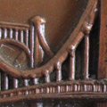 Medallion: A commemorative medallion issued in 1930. The front side features Kiyosu Bridge.