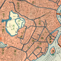 Map: Edo 250 years ago, Enpō Era (1673-1681)