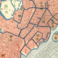 Map: Edo 100 years ago, Tenpō Era (1830-1844)