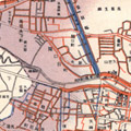 Map: Distribution of sewerage pipes in Tokyo city