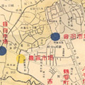 Map: Location of retail markets in the City of Tokyo