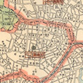 Map: Libraries in the City of Tokyo after reconstruction