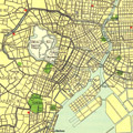 Map: Markets in the City of Tokyo