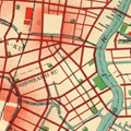 Map: Reconstruction plan of City of Tokyo